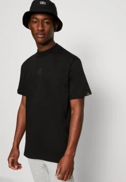 Alpha Industries LABEL - T-Shirt Basic - Black -Alpha Industries c367f759fa1b496c98577e49b5d20473