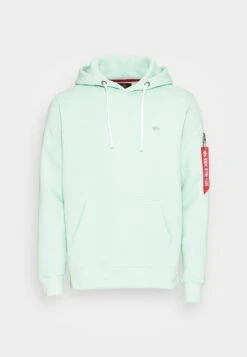 Alpha Industries HOODY UNISEX - Sweatshirt - Mint -Alpha Industries c49ffe589cbe48ba8667ead93fee4568
