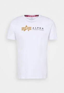 Alpha Industries LABEL - T-Shirt Print - White -Alpha Industries c7228c133c814c40b7540f2dd685ddb1 1