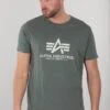 Alpha Industries T-Shirt Print - Vintage Green