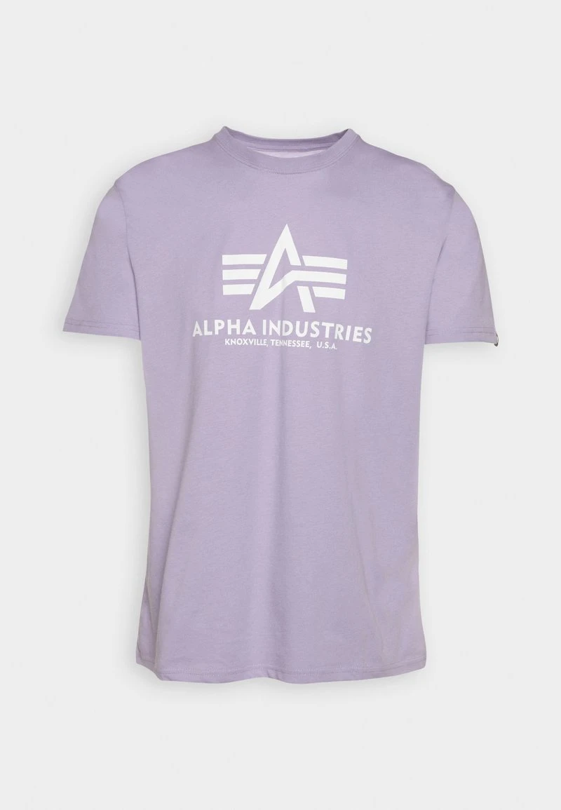 Alpha Industries BASIC - T-Shirt Print - Pale Violet 4 Alpha Industries BASIC - T-Shirt Print - Pale Violet – Bild 4