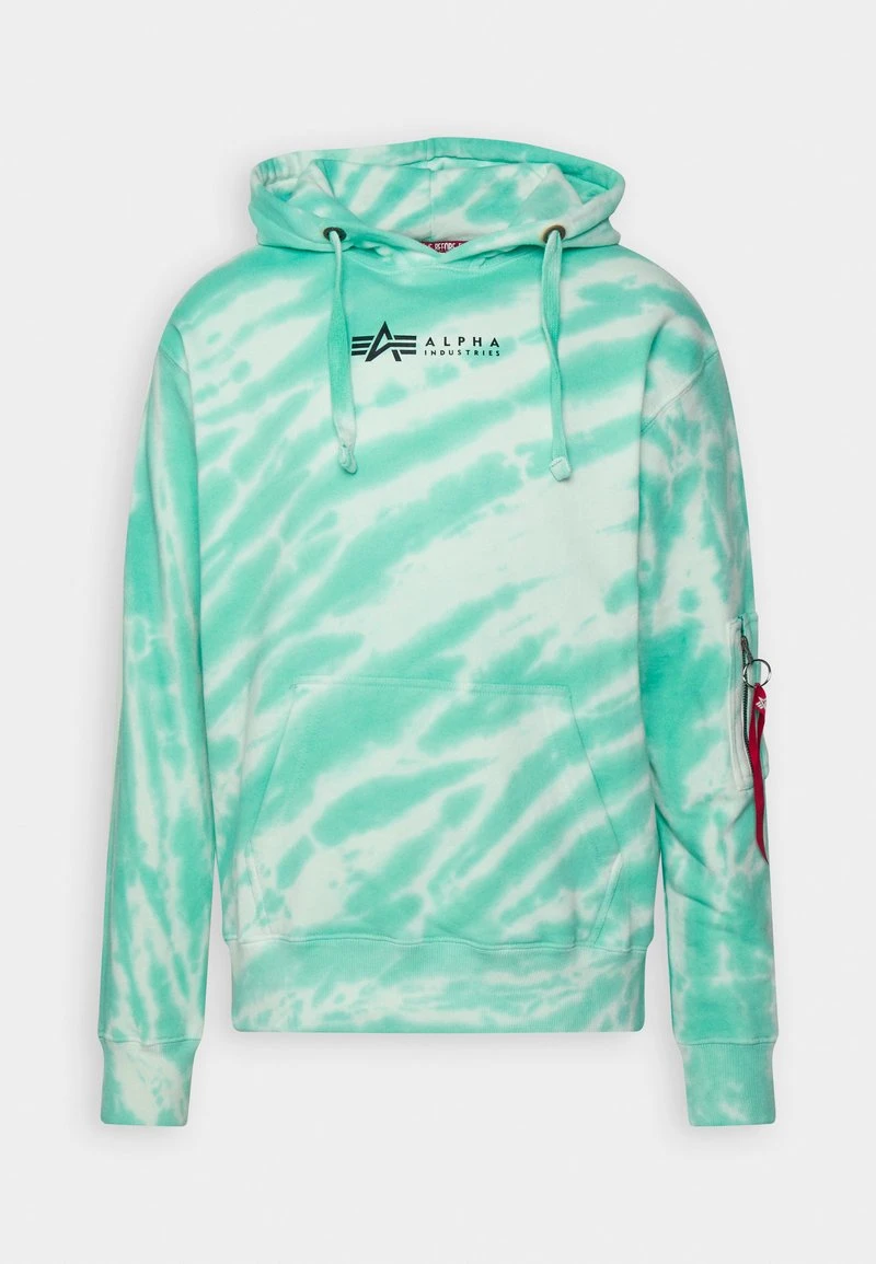 Alpha Industries TIE DYE HOODY - Kapuzenpullover - Atomic Green 4 Alpha Industries TIE DYE HOODY - Kapuzenpullover - Atomic Green – Bild 4