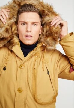 Alpha Industries Parka - Wheat -Alpha Industries cf9db8b43c8d41c08b7ca401e9157a9a