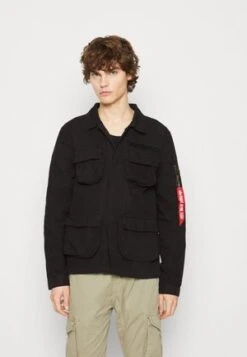 Alpha Industries Leichte Jacke - Black -Alpha Industries d1e168fa74db415abb8411c4f931eaa6