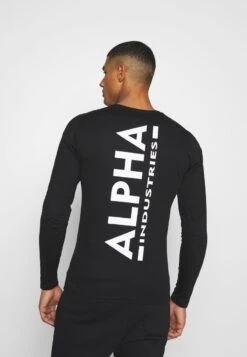 Alpha Industries BACK PRINT HEAVY LS - Langarmshirt - Black 8 Alpha Industries BACK PRINT HEAVY LS - Langarmshirt - Black -Alpha Industries d3e2a65895b742adae1c8b08a804f77c