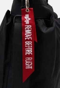 Alpha Industries LABEL HELMET BAG UNISEX - Umhängetasche - Black 9 Alpha Industries LABEL HELMET BAG UNISEX - Umhängetasche - Black -Alpha Industries d57ba3caa14c452bba2fdbb6608812fb