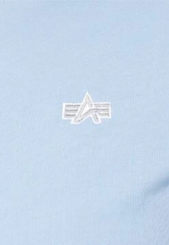Alpha Industries EMB UNISEX - T-Shirt Print - Light Blue -Alpha Industries d6e6189a681f42408b48b82c812f8612