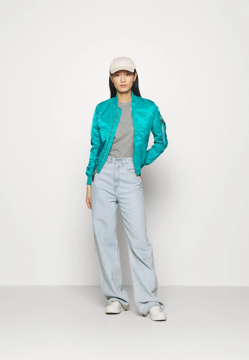 Alpha Industries Bomberjacke - Blue Lagoon 2 Alpha Industries Bomberjacke - Blue Lagoon – Bild 2