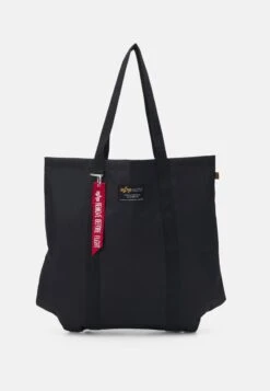 Alpha Industries LABEL UNISEX - Shopping Bag - Black -Alpha Industries db374ed69d8b4cc49973ebc9fc477e2b 1