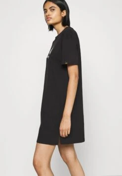 Alpha Industries BASIC LONG - Jerseykleid - Black -Alpha Industries df7fbd7d17b846638be901455572cec0