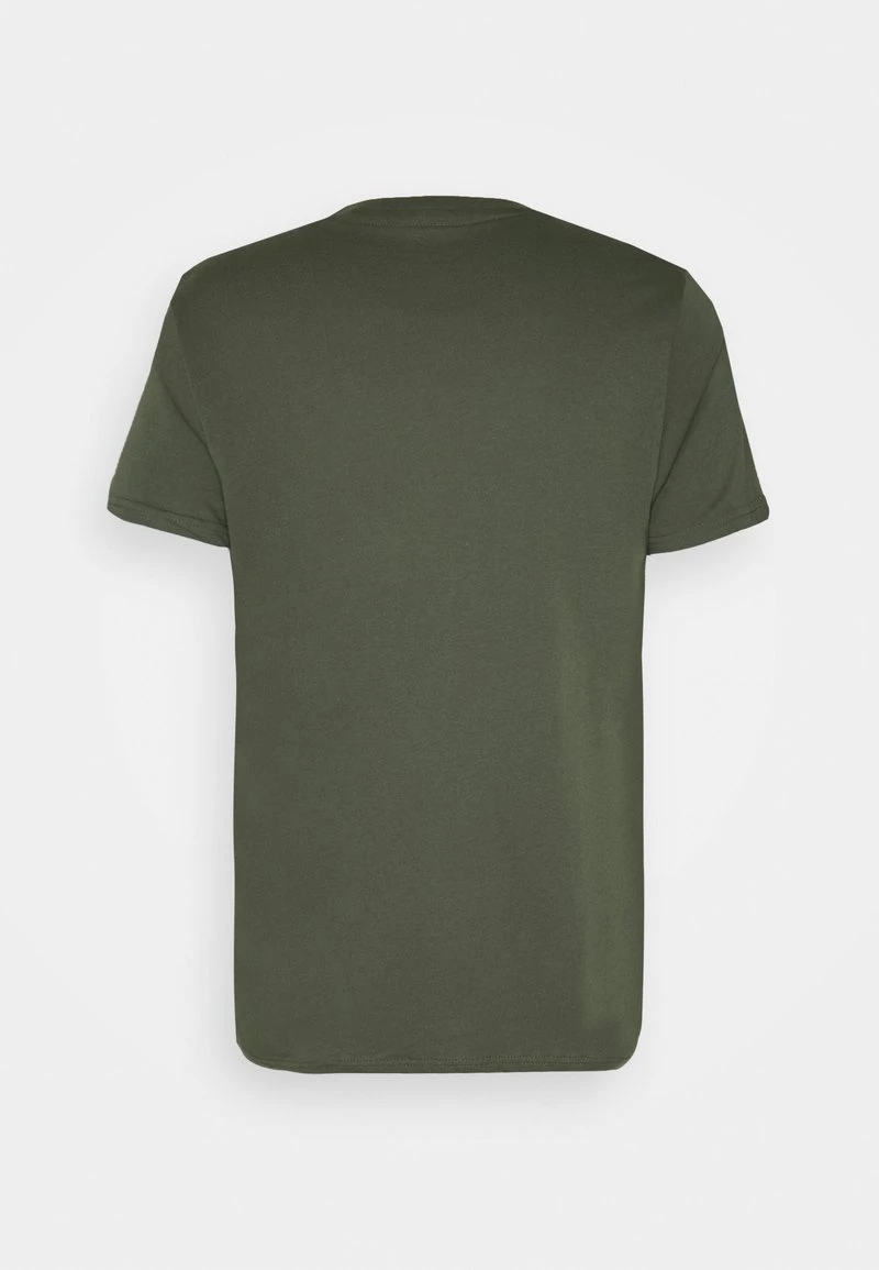 Alpha Industries LABEL - T-Shirt Print - Dark Olive 2 Alpha Industries LABEL - T-Shirt Print - Dark Olive – Bild 2