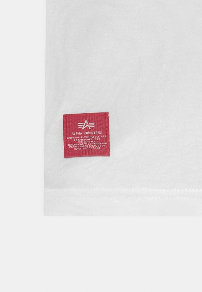 Alpha Industries SIDE PRINT KIDS TEENS - T-Shirt Print - White 3 Alpha Industries SIDE PRINT KIDS TEENS - T-Shirt Print - White – Bild 3