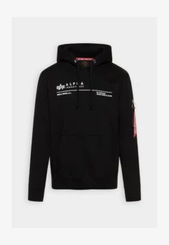 Alpha Industries Kapuzenpullover - Black -Alpha Industries ea7b227cbbf44822a24370c8cb60d261