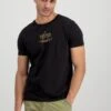 Alpha Industries T-Shirt Print - Black