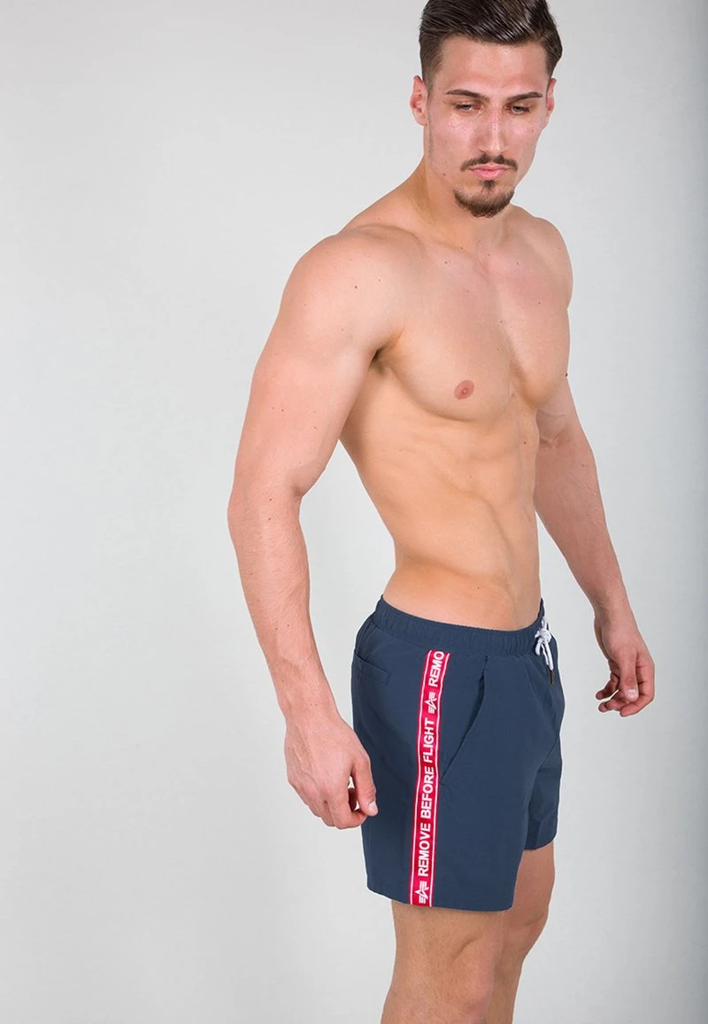 Alpha Industries Badeshorts - Speed Red 5 Alpha Industries Badeshorts - Speed Red – Bild 5