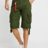 Alpha Industries JET - Shorts - Dark Oliv