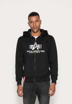 Alpha Industries Sweatjacke - Greyblack -Alpha Industries f1370e93407445788ef349c9060b63d4