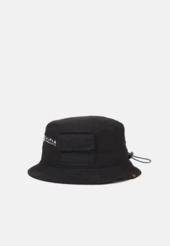 Alpha Industries UTILITY BUCKET HAT UNISEX - Hut - Black -Alpha Industries f13ae2f2d02f4974a14c3b93ab475023