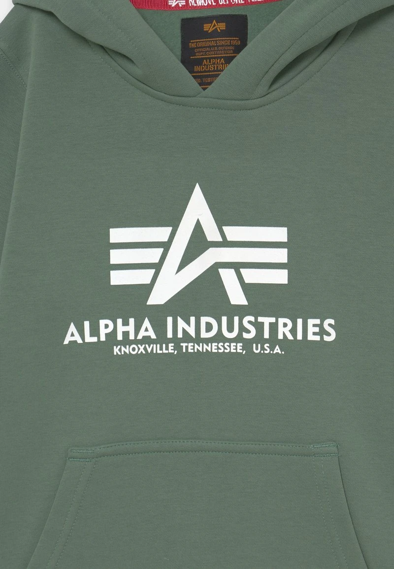 Alpha Industries BASIC HOODY KIDS TEENS - Kapuzenpullover - Ivy Green 3 Alpha Industries BASIC HOODY KIDS TEENS - Kapuzenpullover - Ivy Green – Bild 3