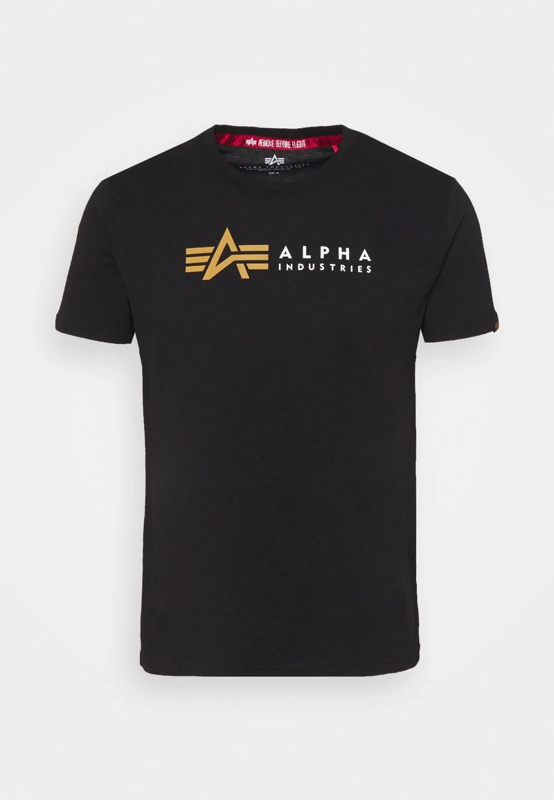 Alpha Industries LABEL - T-Shirt Print - Dark Olive 5 Alpha Industries LABEL - T-Shirt Print - Dark Olive – Bild 5