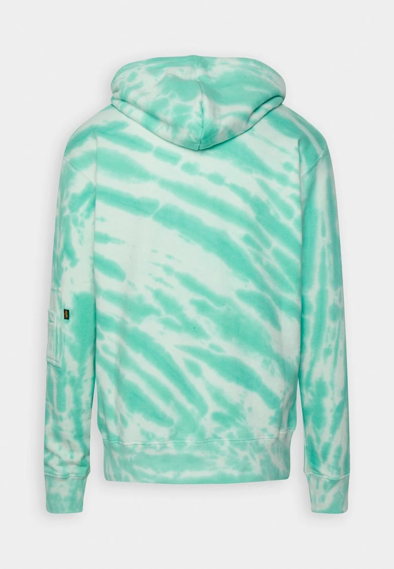 Alpha Industries TIE DYE HOODY - Kapuzenpullover - Atomic Green 6 Alpha Industries TIE DYE HOODY - Kapuzenpullover - Atomic Green – Bild 6