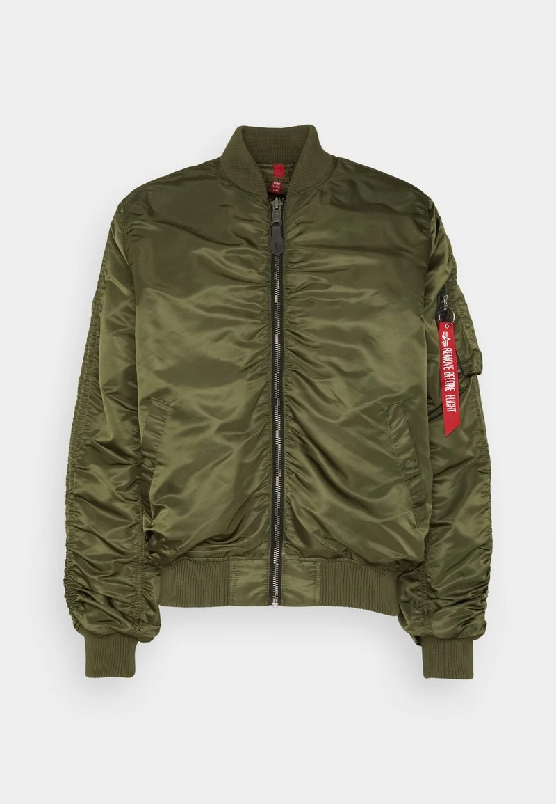 Alpha Industries MA-1 PUCKERED - Bomberjacke - Dark Olive 4 Alpha Industries MA-1 PUCKERED - Bomberjacke - Dark Olive – Bild 4