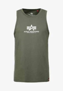 Alpha Industries Top - Dark Olive 10 Alpha Industries Top - Dark Olive -Alpha Industries fd49e1682fe24d4885adcc2c555700a8